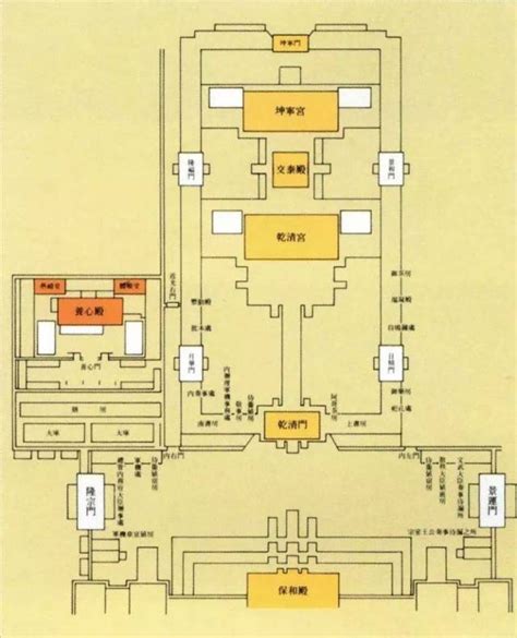 乾清宫平面图|乾清宫